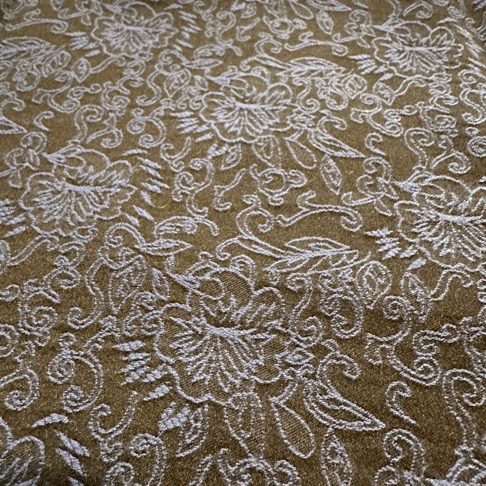 Black and blue floral pants. Size 16. - Picture 3 of 8